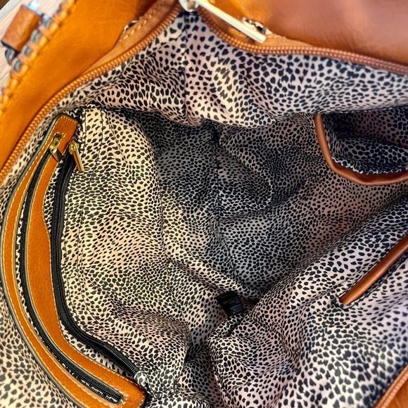 Faux Leather Shoulder Bag - Picture 3 of 4